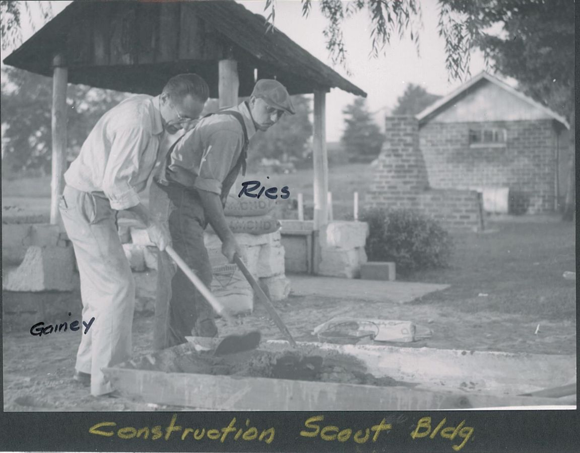 File:(28) Construction of Scout Building.jpeg - Canal Fulton Memory Project
