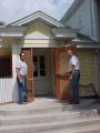 Waiting for the glass in the new Market St entrance doors.jpg